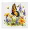 Stupell Industries Butterfly Wings Garden Canvas Wall Art Design by LSR Design Studio